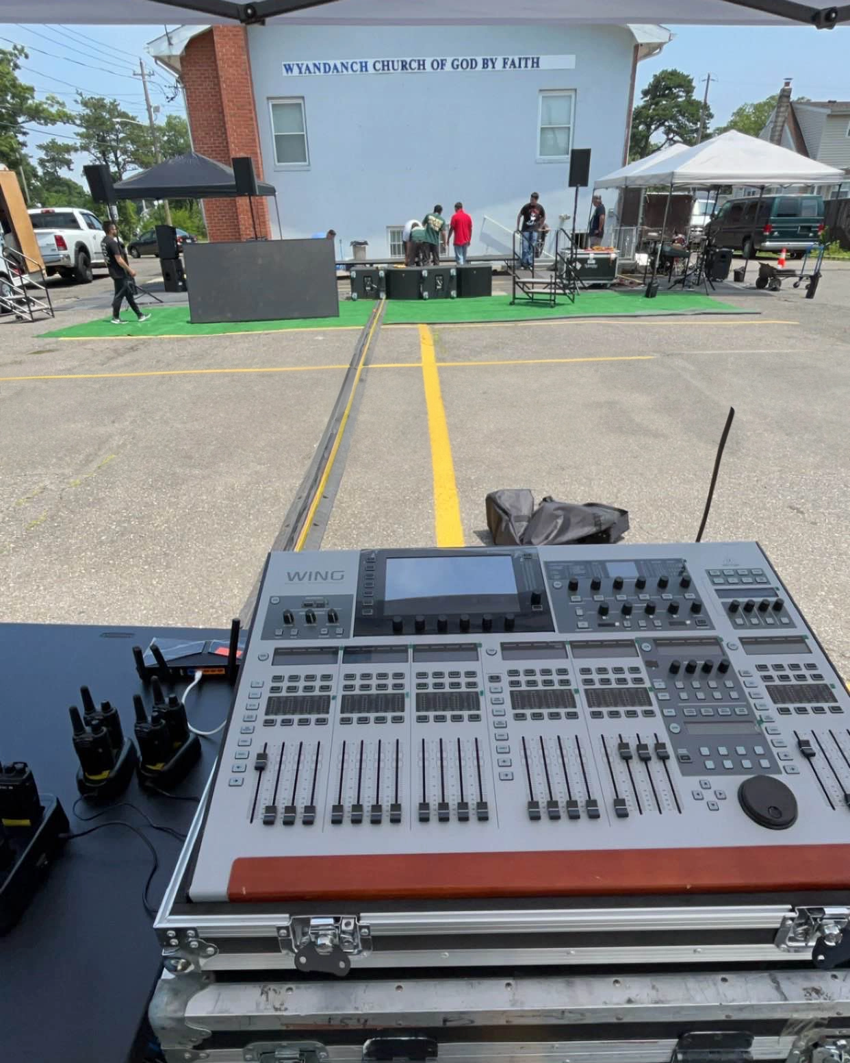 Live Audio Setup